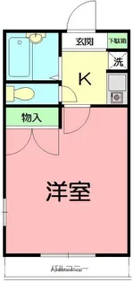 レジデンスジュネス【3階】の間取り