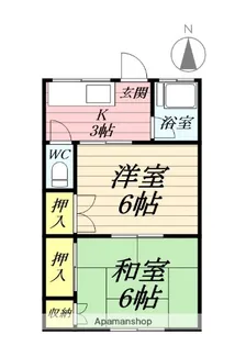 小柳荘【2階】の間取り