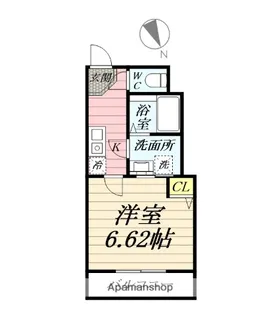 桜台アイルーム【1階】の間取り
