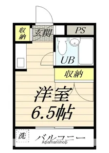 ユースフル南林間【4階】の間取り