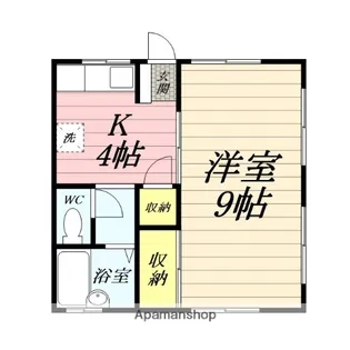 コーポシャリテ【1階】の間取り