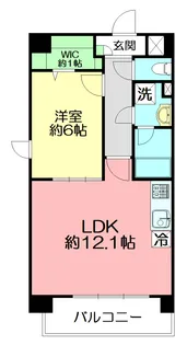 ロス・シンコ・ソラール【3階】の間取り