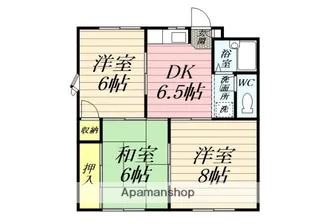 ホワイトオークⅠ【1階】の間取り