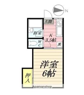 ハウスメモリアルⅤ【1階】の間取り