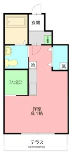 パーシモン【1階】の間取り