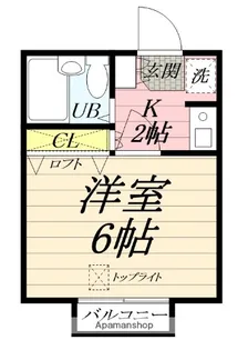 ポートヴィラ【2階】の間取り