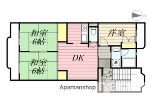 エスティア【1階】の間取り