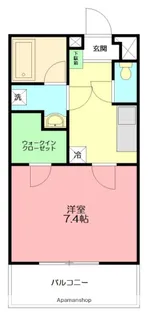 ルナ アイリス【3階】の間取り