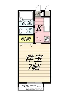 メゾンルレーブ【2階】の間取り