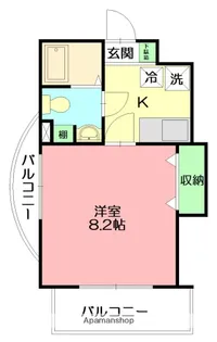 エクセル東海【3階】の間取り