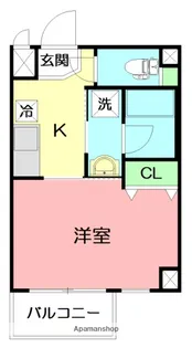 グレースコート平塚【1階】の間取り