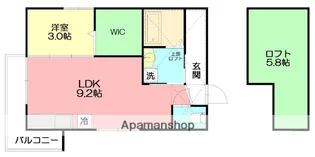 ARUKA012【2階】の間取り