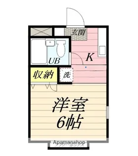 ベルシオン神谷【2階】の間取り