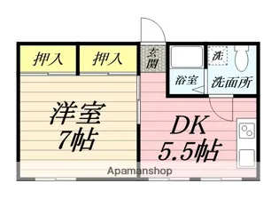 鶴間駅前ビル【2階】の間取り