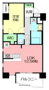 ケインズ湘南Ⅱ【4階】の間取り