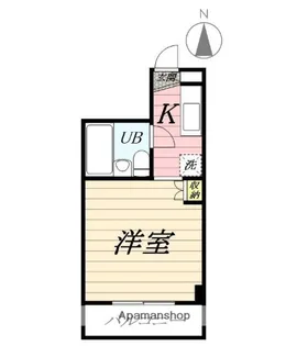 第三伸和コーポ【3階】の間取り