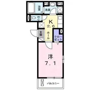 MGM.Ⅵ【2階】の間取り