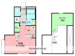 グランクラス湘南【2階】の間取り