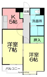 RKコスモピア【2階】の間取り