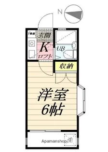 遠藤ニューエスタ21【2階】の間取り