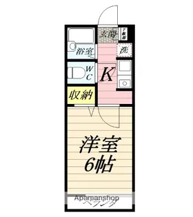 VILLA510 NO.6【1階】の間取り
