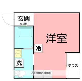エレーヴ【1階】の間取り