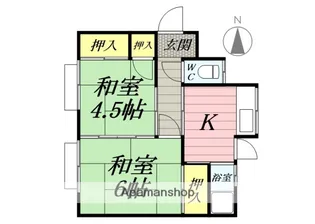 神奈川県藤沢市本町3丁目【一戸建】の間取り