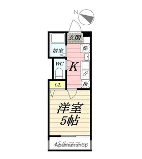 アザーレ・バモス藤沢本町【1階】の間取り