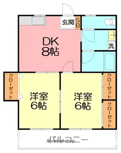 ジーライズ伊勢原石田Ⅰ【1階】の間取り