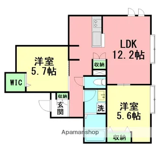 MI FAMILIA【4階】の間取り