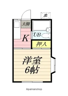 英ハイツ【2階】の間取り