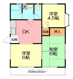 コーポさかや【2階】の間取り