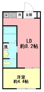 ルガノ【2階】の間取り