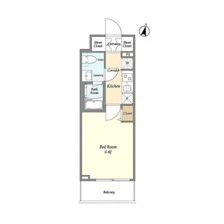 LIME RESIDENCE HIRATSUKA EAST【8階】の間取り