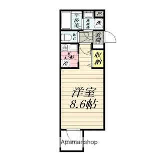 FIORE CASA・FUJISAWA【3階】の間取り