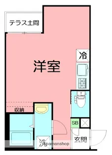 CASA COLLINA【1階】の間取り
