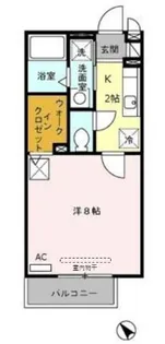 ブランシュ・ソフィア【1階】の間取り