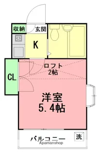 エコルグリーンリーフ【2階】の間取り
