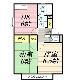 ファーストライフ板戸Ⅰ【2階】の間取り