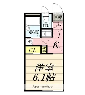 パレス泉Ⅲ【1階】の間取り