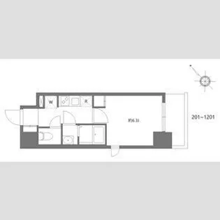エヌステージ秦野駅前【12階】の間取り