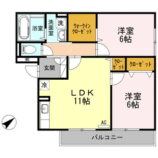 ビラ ルフト【3階】の間取り