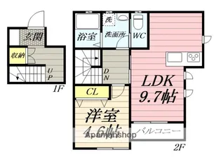 NIVⅠ【1階】の間取り