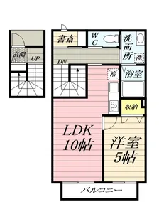 アール湘南【2階】の間取り