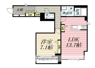 デュー ツゲタ【2階】の間取り