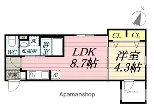ロスコ【3階】の間取り