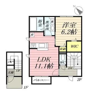 鵠沼カハカイ【2階】の間取り
