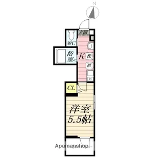 MERCER HILLS 伊勢原【3階】の間取り