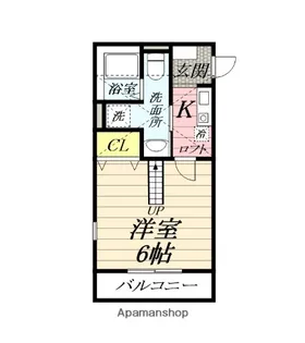 ベルメール湘南辻堂【2階】の間取り