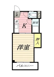 神奈川県大和市西鶴間1丁目【マンション】の間取り